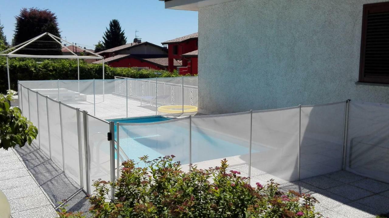 B&B Villa Monterosa Con Piscina Castronno Kültér fotó